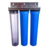 Bộ lọc nước thô 3 cốc lọc 20 inch